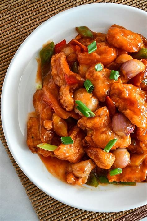 Mock Fish in Sweet and Sour Sauce.